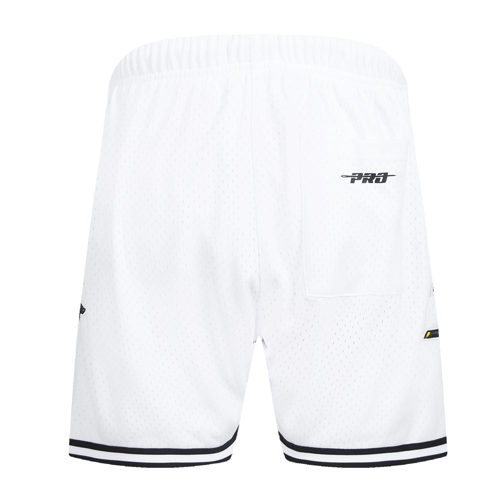 NHL PITTSBURGH PENGUINS CLASSIC MESH SHORT (WHITE / BLACK / WHTE)