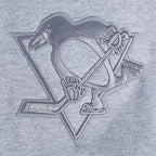 NHL PITTSBURGH PENGUINS NEUTRAL SHORT EN MOLLETON POUR HOMME POUR HOMME (GRIS CHINÉ FONCÉ)