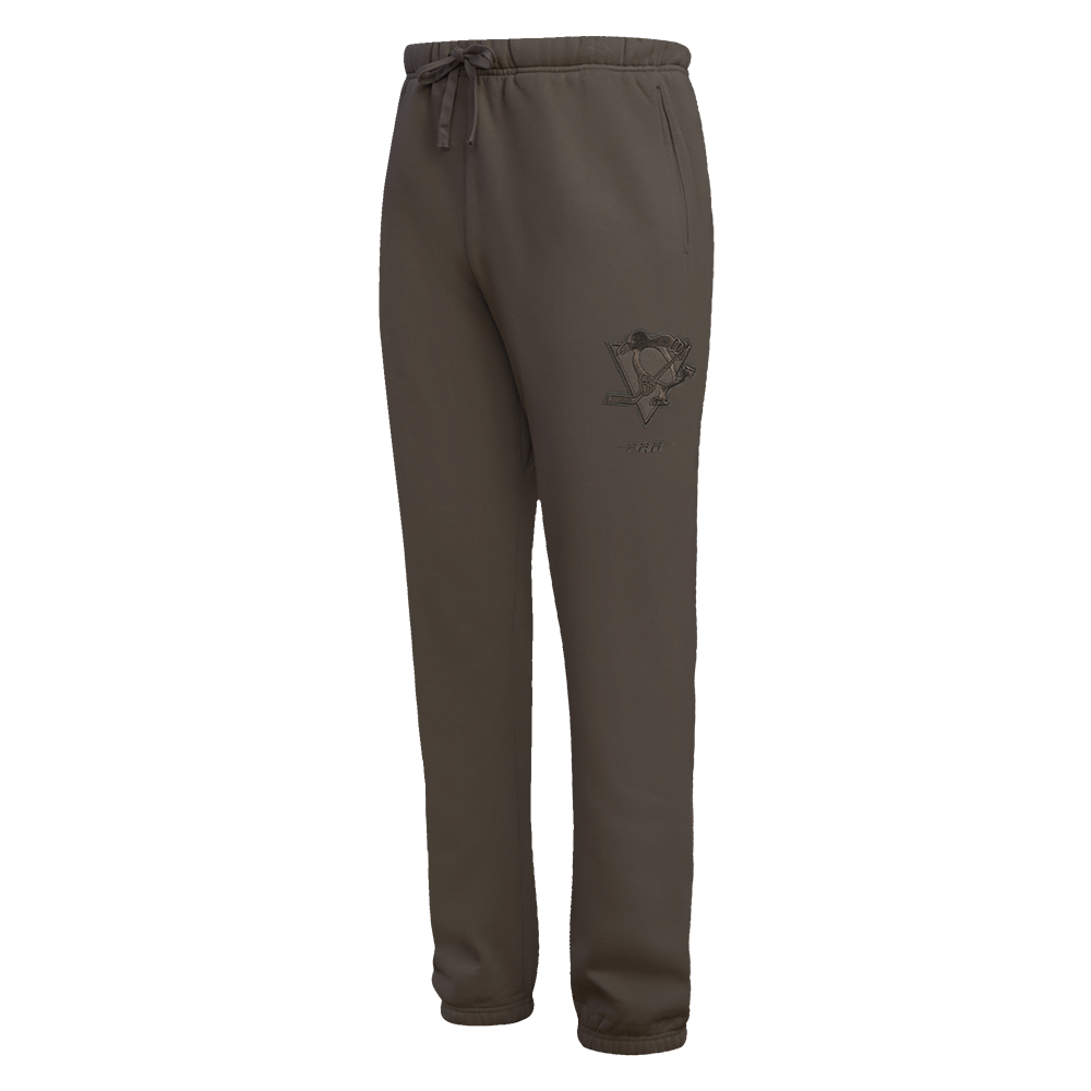 NHL PITTSBURGH PENGUINS NEUTRAL MEN'S  FLC SWEATPANT (DARK TAUPE)
