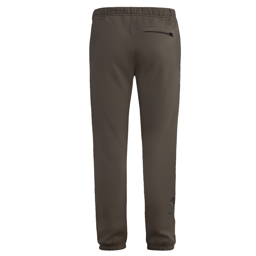 NHL PITTSBURGH PENGUINS NEUTRAL MEN'S  FLC SWEATPANT (DARK TAUPE)