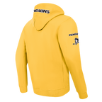 NHL PITTSBURGH PENGUINS CLASSIC CHENILLE MEN'S DK FZ PO HOODIE (YELLOW)