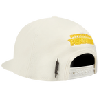 NHL PITTSBURGH PENGUINS TRIPLE TONAL WOOL STRAPBACK HAT (EGGSHELL)