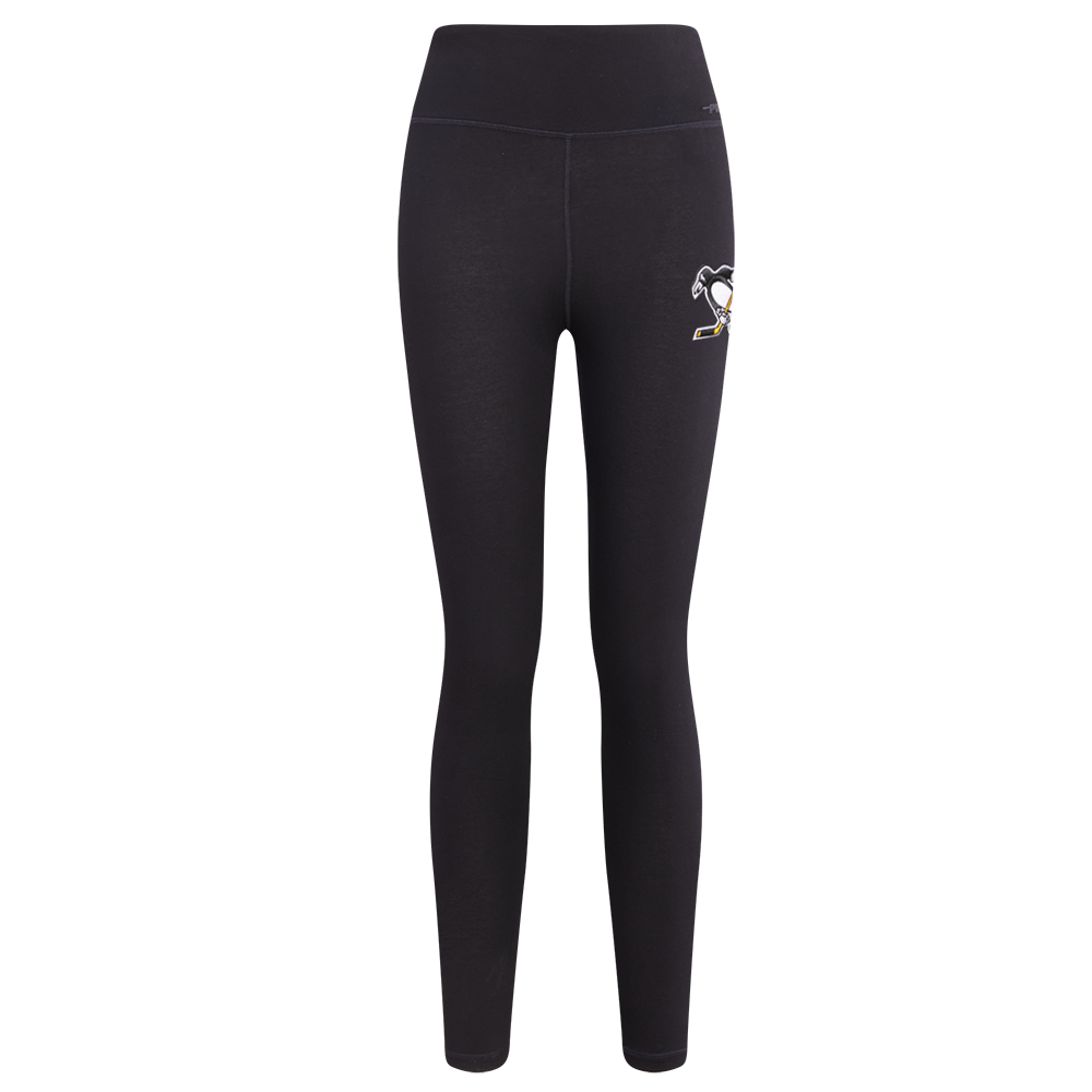 NHL PITTSBURGH PENGUINS CLASSIC LEGGING EN JERSEY POUR FEMME (NOIR)