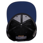 NHL St. Louis Blues HYBRID SNAPBACK HAT (MIDNIGHT NAVY)