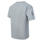 NHL SEATTLE KRAKEN NEUTRAL T-SHIRT EN JERSEY DE COTON À ÉPAULES TOMBANTES POUR HOMME (GRIS CHINÉ FONCÉ)