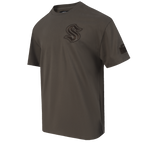 NHL SEATTLE KRAKEN NEUTRAL MEN'S  CJ DROP SHOULDER TEE (DARK TAUPE)