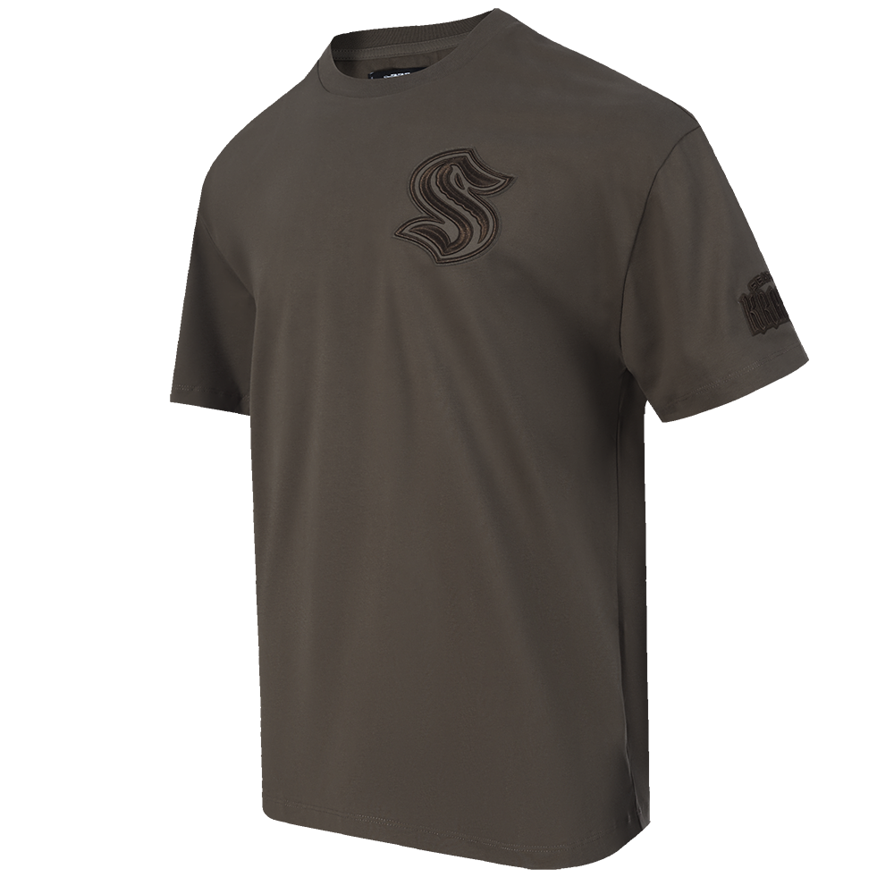 NHL SEATTLE KRAKEN NEUTRAL MEN'S  CJ DROP SHOULDER TEE (DARK TAUPE)