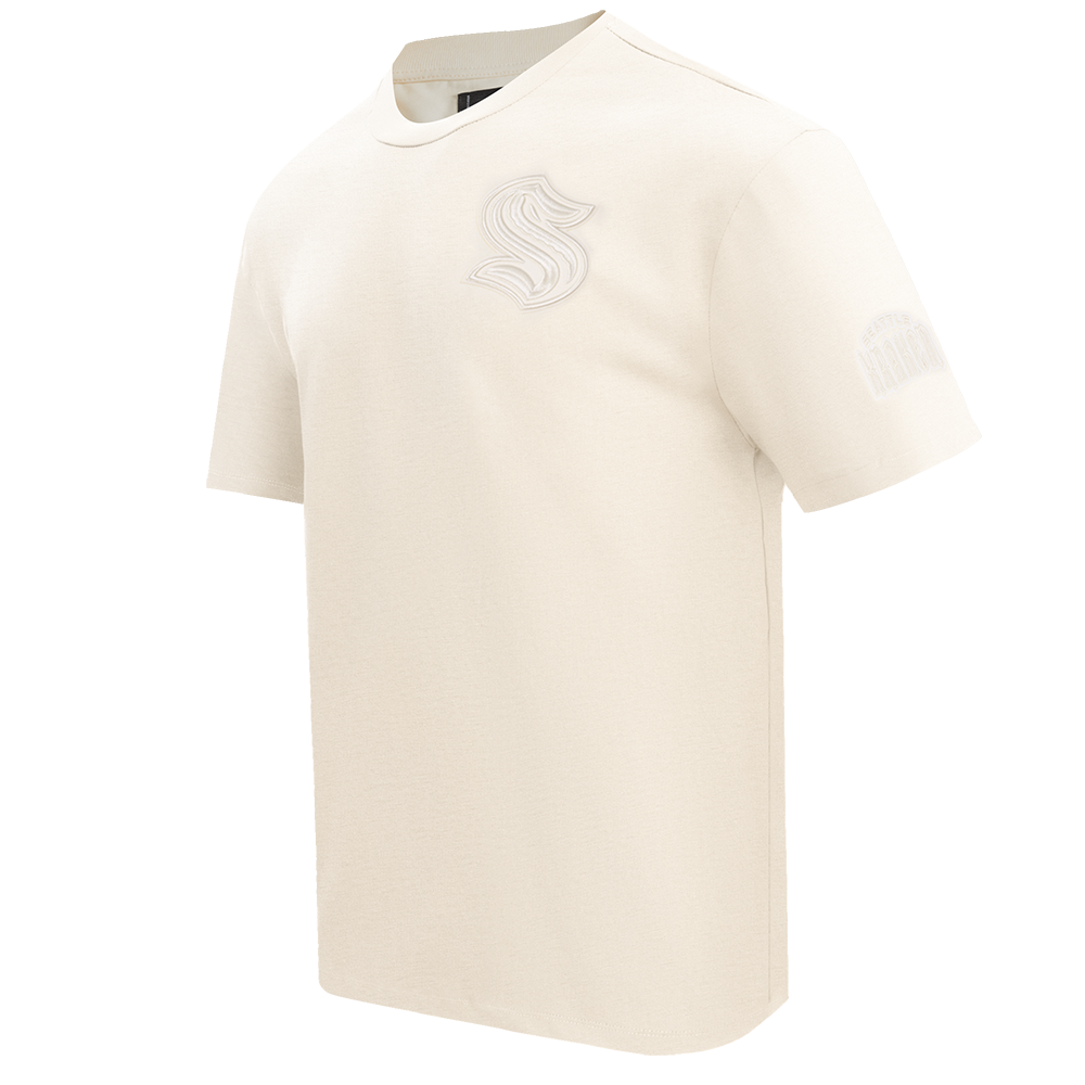NHL SEATTLE KRAKEN NEUTRAL MEN'S  CJ DROP SHOULDER TEE (EGGSHELL)