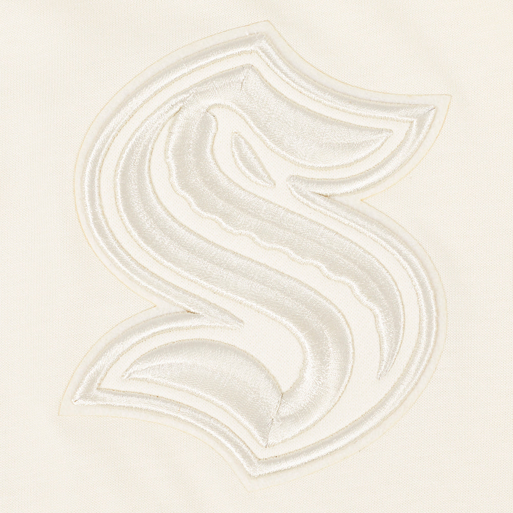 NHL SEATTLE KRAKEN NEUTRAL MEN'S  CJ DROP SHOULDER TEE (EGGSHELL)