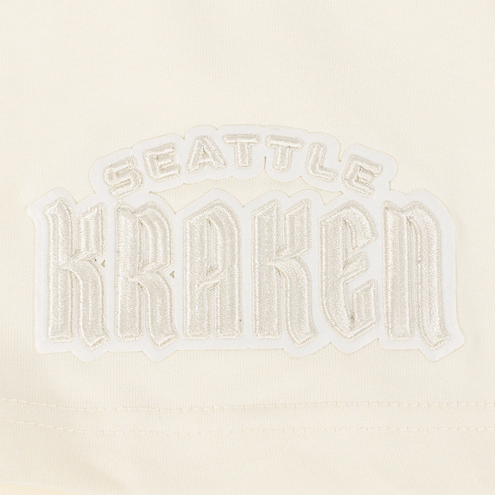 NHL SEATTLE KRAKEN NEUTRAL MEN'S  CJ DROP SHOULDER TEE (EGGSHELL)