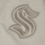 NHL SEATTLE KRAKEN NEUTRAL T-SHIRT EN JERSEY DE COTON À ÉPAULES TOMBANTES POUR HOMME (TAUPE)