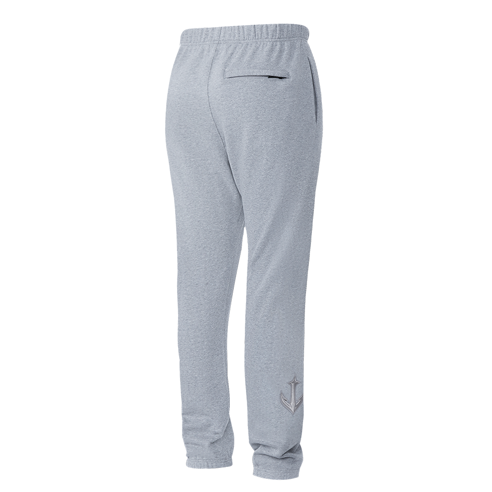 NHL SEATTLE KRAKEN NEUTRAL PANTALON OUATÉ EN MOLLETON POUR HOMME (GRIS CHINÉ FONCÉ)