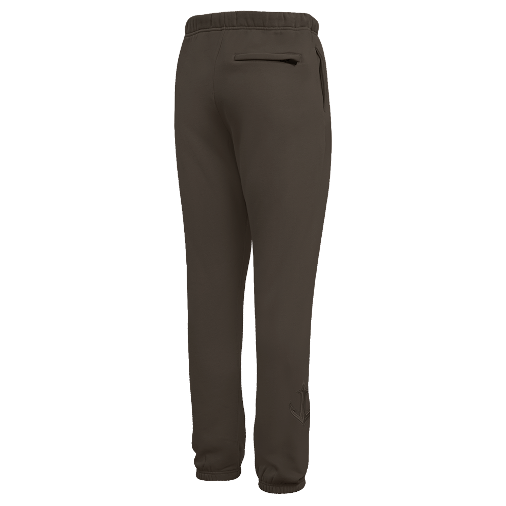 NHL SEATTLE KRAKEN NEUTRAL PANTALON OUATÉ EN MOLLETON POUR HOMME (TAUPE FONCÉ)