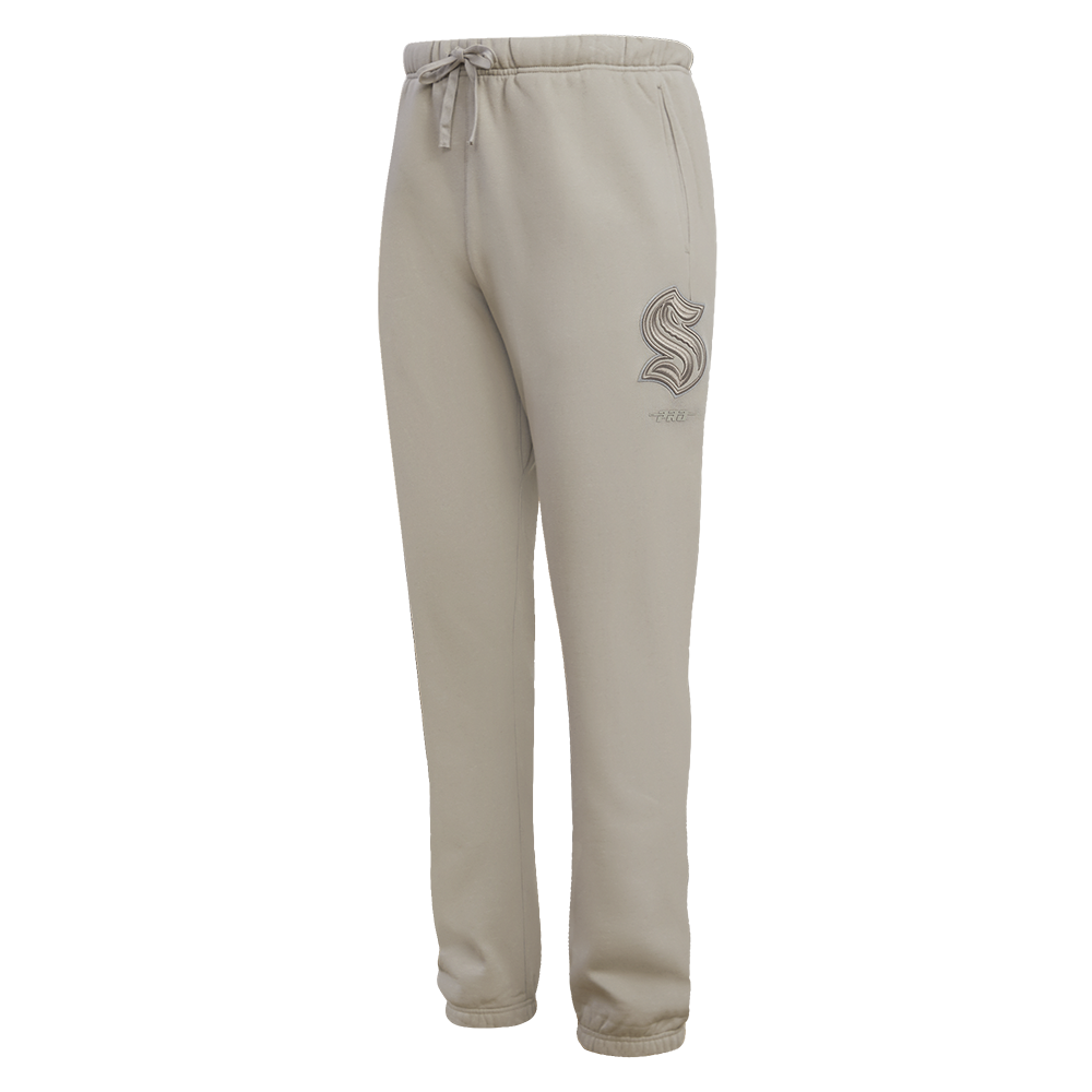 NHL SEATTLE KRAKEN NEUTRAL PANTALON OUATÉ EN MOLLETON POUR HOMME (TAUPE)
