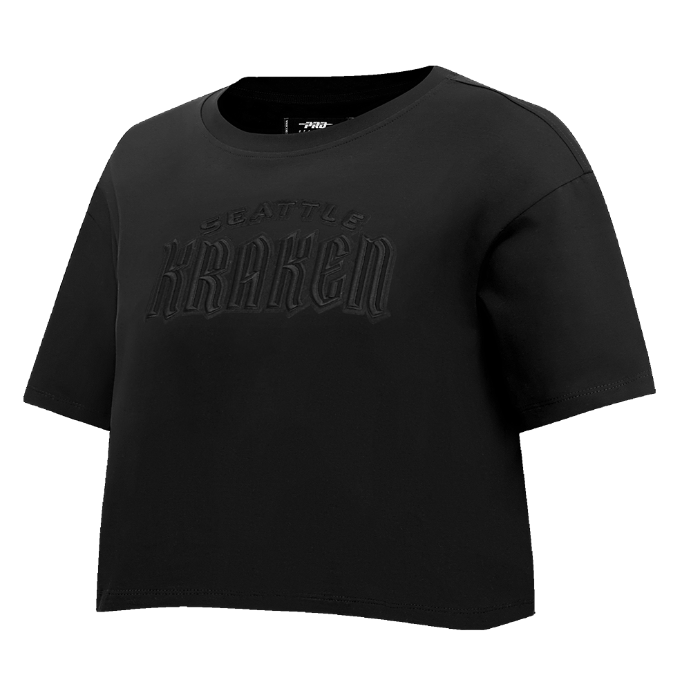 NHL SEATTLE KRAKEN NEUTRAL WOMEN'S BOXY TEE (BLACK)