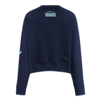 NHL SEATTLE KRAKEN CLASSIC WOMEN'S FLC CREWNECK (MIDNIGHT NAVY)