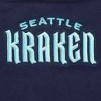 NHL SEATTLE KRAKEN CLASSIC WOMEN'S FLC CREWNECK (MIDNIGHT NAVY)