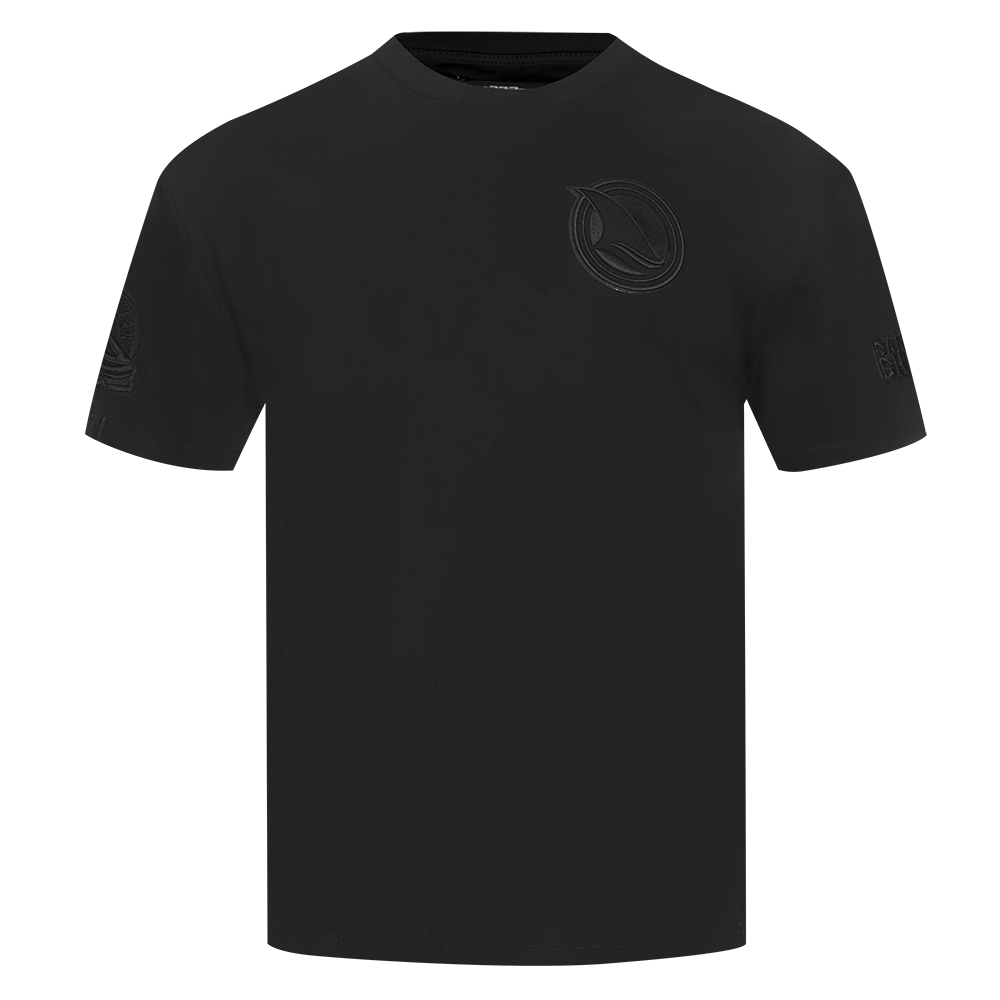 NHL SAN JOSE SHARKS NEUTRAL T-SHIRT EN JERSEY DE COTON À ÉPAULES TOMBANTES POUR HOMME (NOIR)