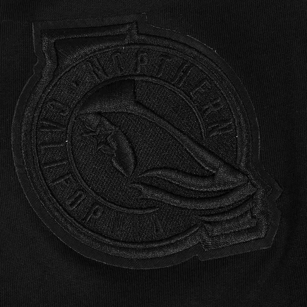 NHL SAN JOSE SHARKS NEUTRAL T-SHIRT EN JERSEY DE COTON À ÉPAULES TOMBANTES POUR HOMME (NOIR)