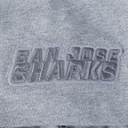 NHL SAN JOSE SHARKS NEUTRAL MEN'S CJ DROP SHOULDER TEE (DARK HEATHER GRAY)