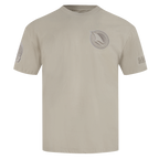 NHL SAN JOSE SHARKS NEUTRAL T-SHIRT EN JERSEY DE COTON À ÉPAULES TOMBANTES POUR HOMME (TAUPE)