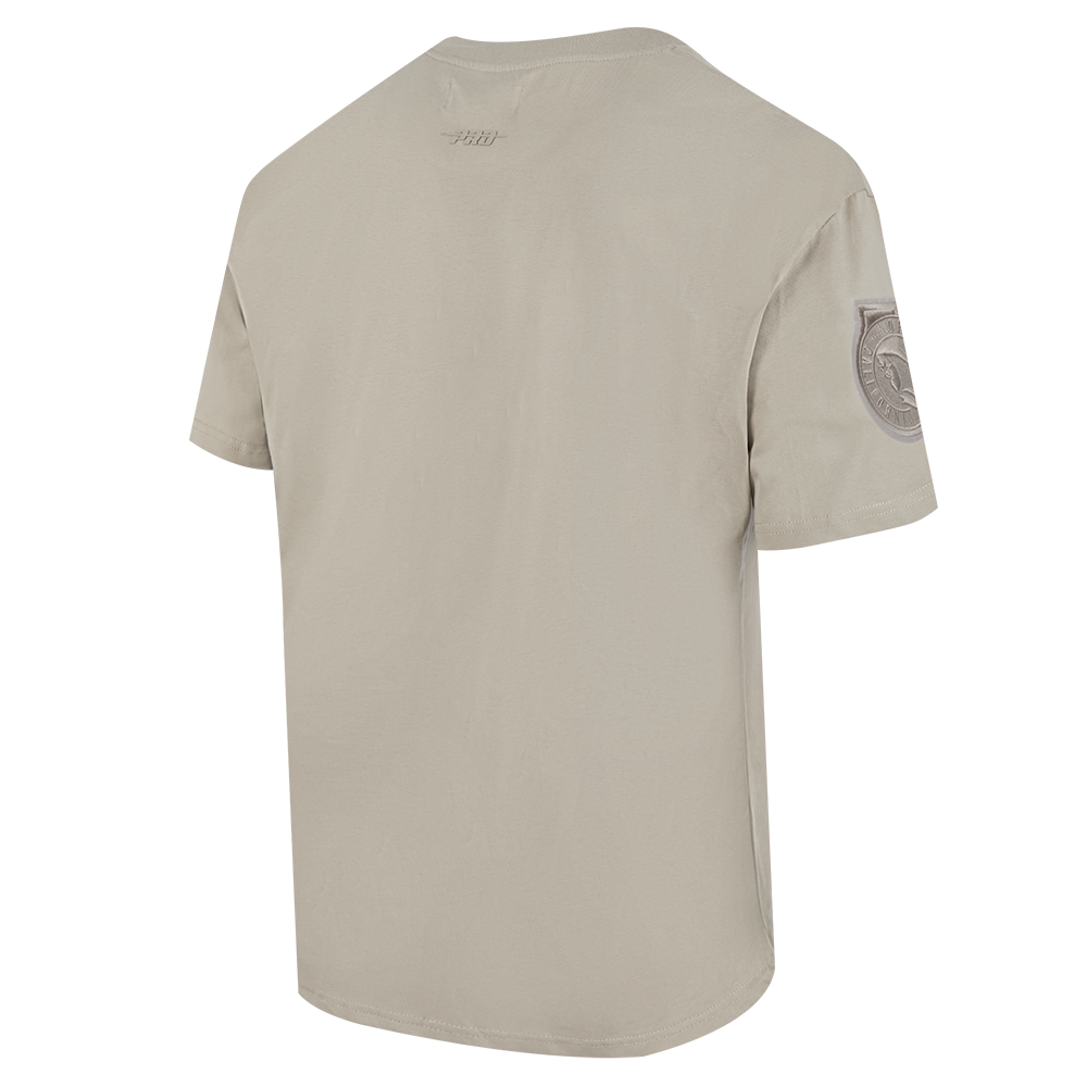 NHL SAN JOSE SHARKS NEUTRAL T-SHIRT EN JERSEY DE COTON À ÉPAULES TOMBANTES POUR HOMME (TAUPE)