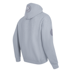NHL SAN JOSE SHARKS NEUTRAL CHANDAIL À CAPUCHON EN MOLLETON À ÉPAULES TOMBANTES POUR HOMME (GRIS CHINÉ FONCÉ)