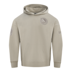 NHL SAN JOSE SHARKS NEUTRAL CHANDAIL À CAPUCHON EN MOLLETON À ÉPAULES TOMBANTES POUR HOMME (TAUPE)