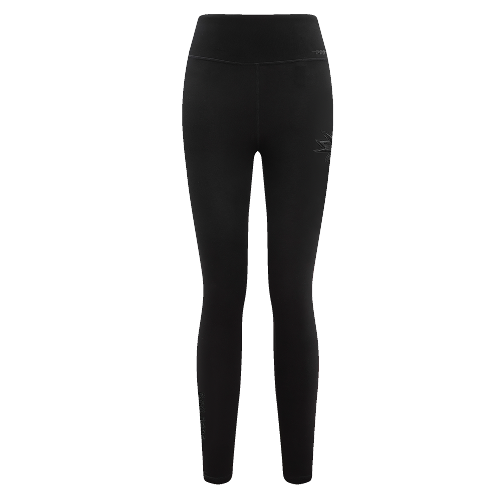 NHL SAN JOSE SHARKS NEUTRAL WOMEN'S JERSEY LEGGING (BLACK)