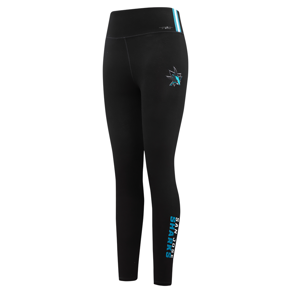 NHL SAN JOSE SHARKS CLASSIC WOMEN'S HW JERSEY LEGGING (BLACK)
