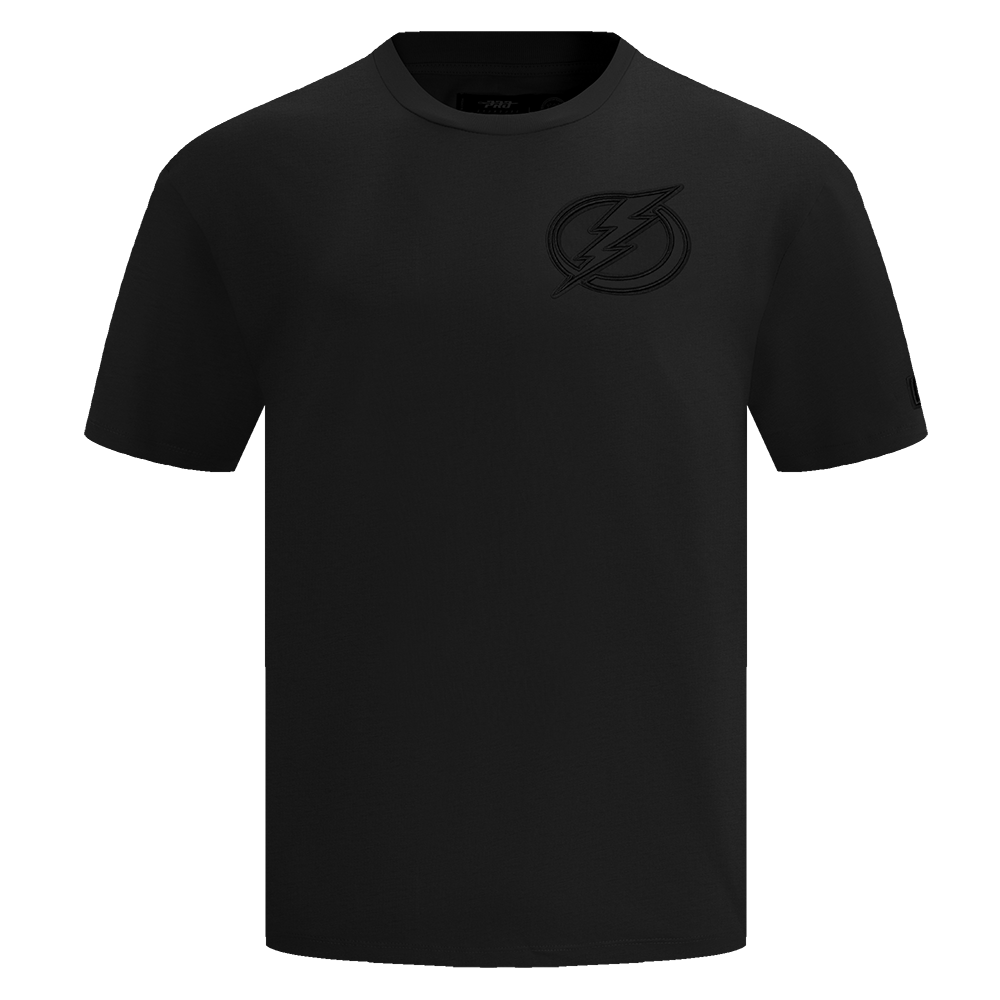 NHL TAMPA BAY LIGHTNING NEUTRAL MEN'S  CJ DROP SHOULDER TEE (BLACK)
