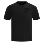 NHL TAMPA BAY LIGHTNING NEUTRAL MEN'S  CJ DROP SHOULDER TEE (BLACK)