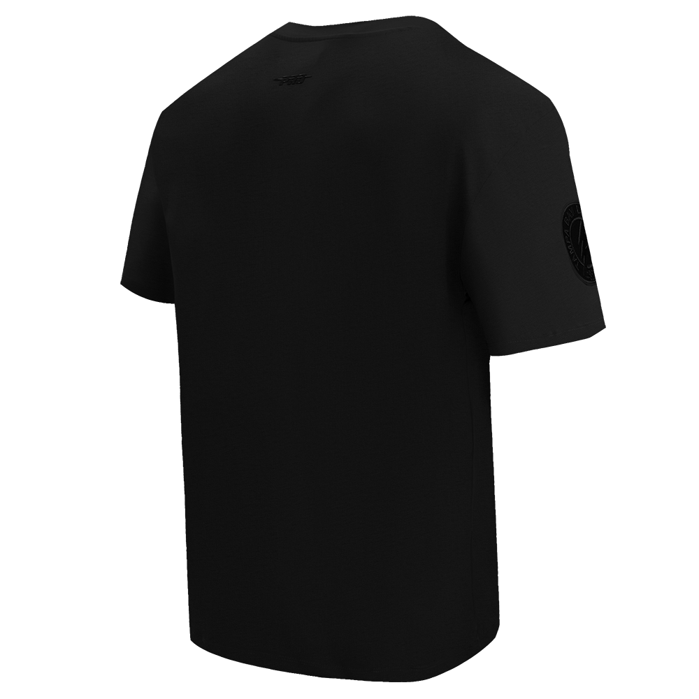 NHL TAMPA BAY LIGHTNING NEUTRAL MEN'S  CJ DROP SHOULDER TEE (BLACK)
