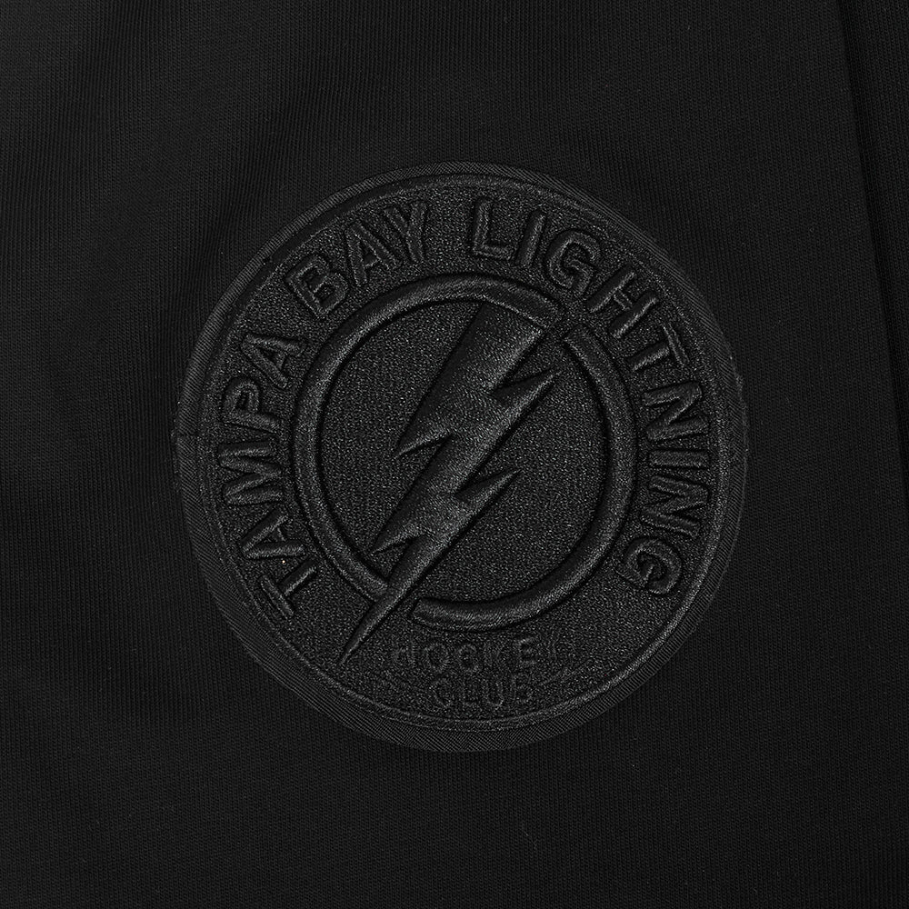 NHL TAMPA BAY LIGHTNING NEUTRAL MEN'S  CJ DROP SHOULDER TEE (BLACK)