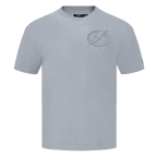 NHL TAMPA BAY LIGHTNING NEUTRAL MEN'S  CJ DROP SHOULDER TEE (DARK HEATHER GRAY)