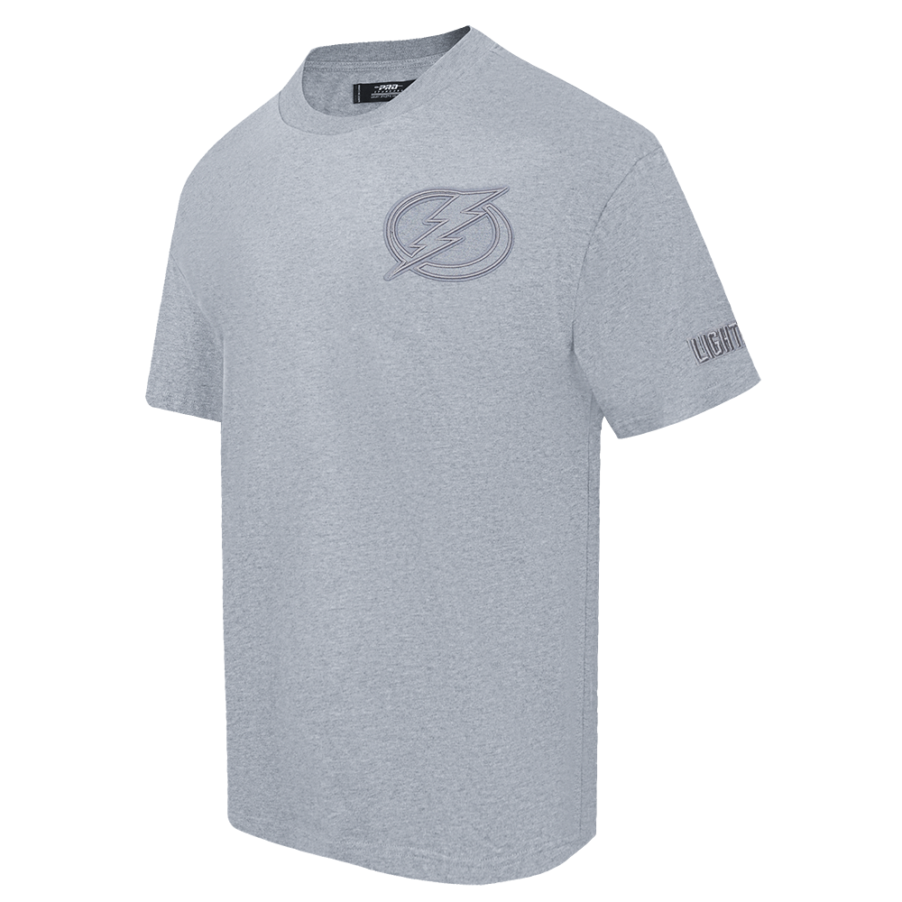 NHL TAMPA BAY LIGHTNING NEUTRAL MEN'S  CJ DROP SHOULDER TEE (DARK HEATHER GRAY)