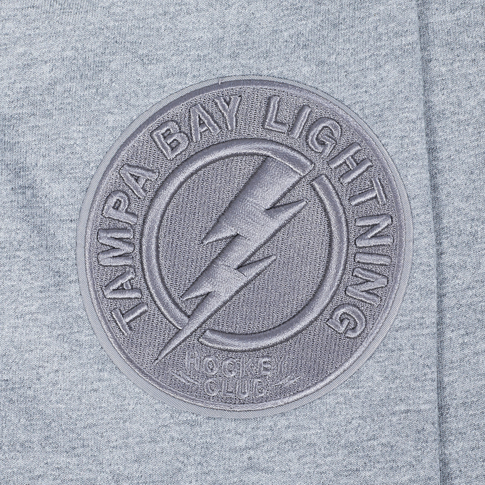 NHL TAMPA BAY LIGHTNING NEUTRAL MEN'S  CJ DROP SHOULDER TEE (DARK HEATHER GRAY)