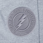 NHL TAMPA BAY LIGHTNING NEUTRAL MEN'S  CJ DROP SHOULDER TEE (DARK HEATHER GRAY)
