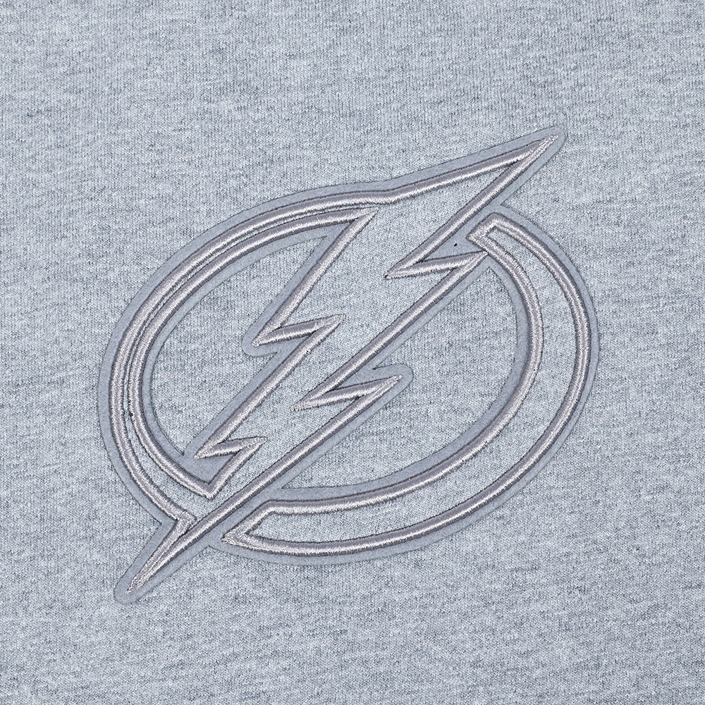 NHL TAMPA BAY LIGHTNING NEUTRAL MEN'S  CJ DROP SHOULDER TEE (DARK HEATHER GRAY)