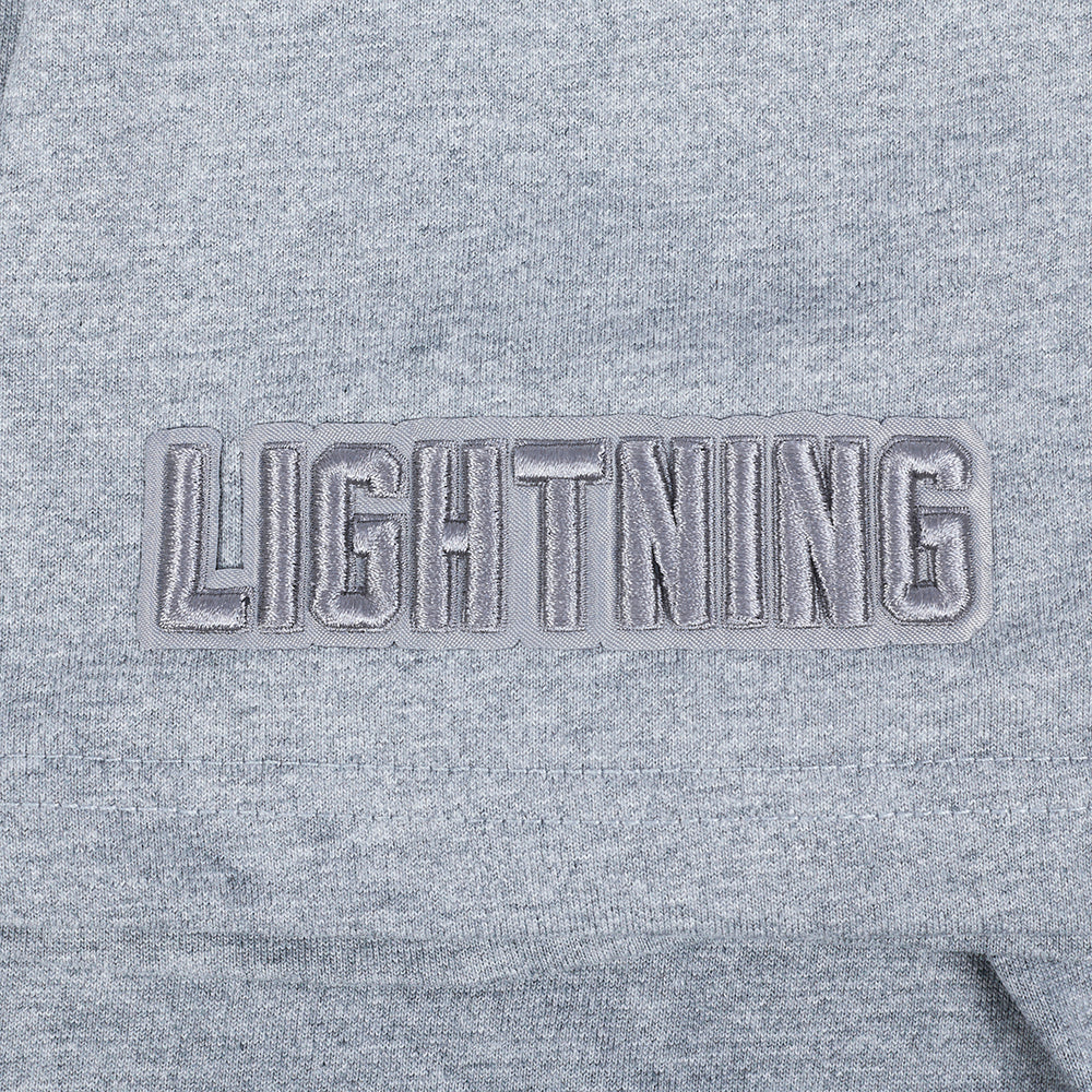 NHL TAMPA BAY LIGHTNING NEUTRAL MEN'S  CJ DROP SHOULDER TEE (DARK HEATHER GRAY)