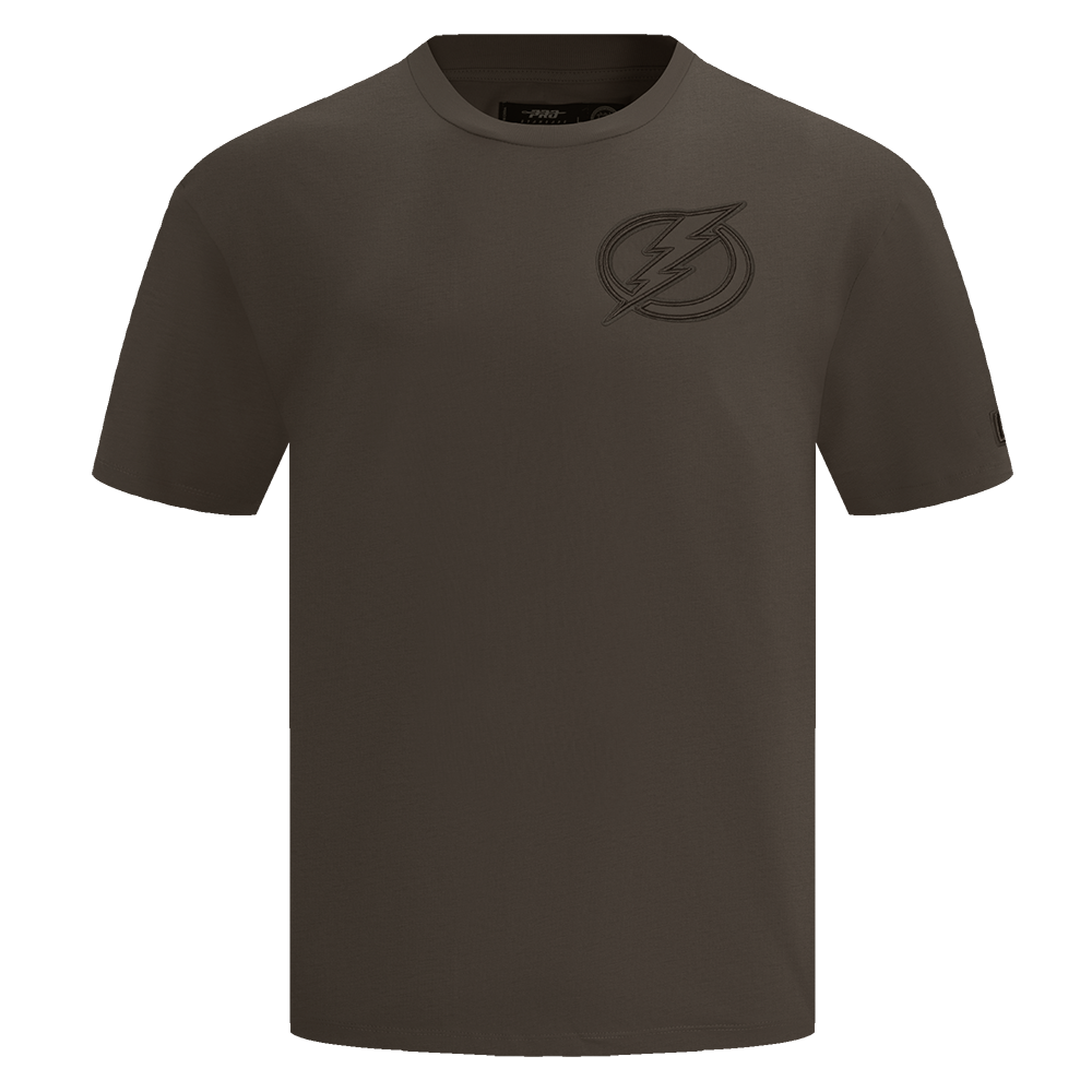 NHL TAMPA BAY LIGHTNING NEUTRAL MEN'S  CJ DROP SHOULDER TEE (DARK TAUPE)