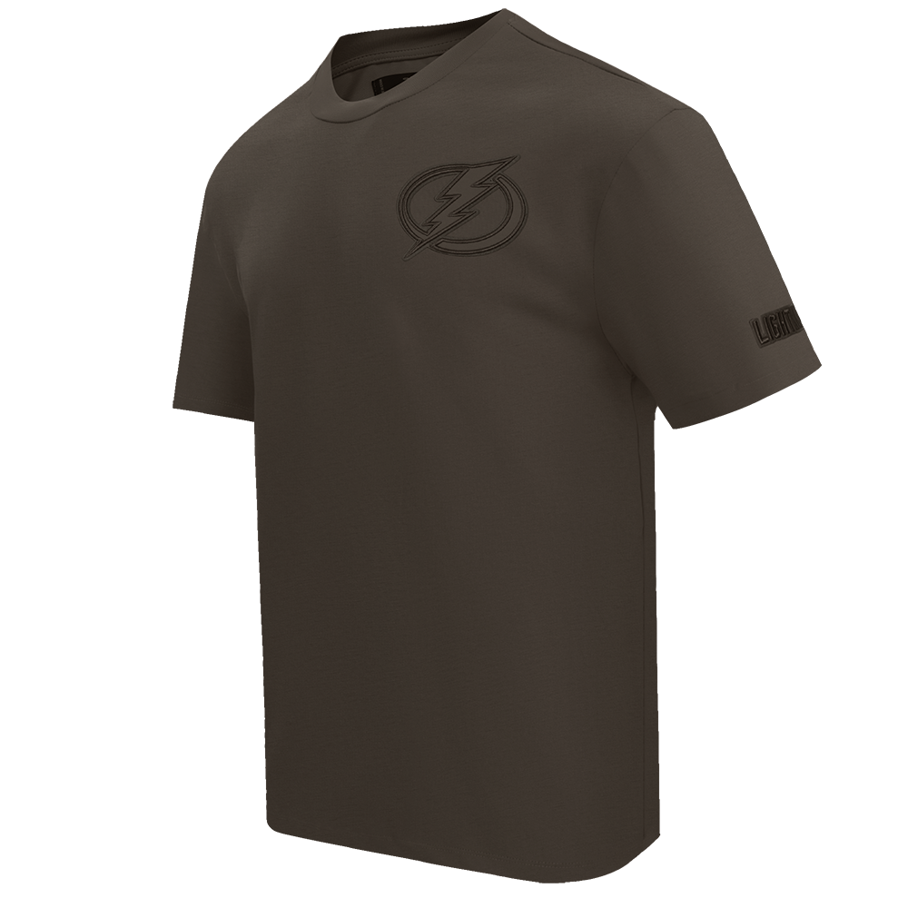 NHL TAMPA BAY LIGHTNING NEUTRAL MEN'S  CJ DROP SHOULDER TEE (DARK TAUPE)