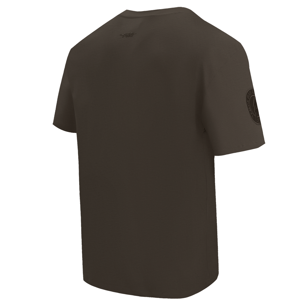 NHL TAMPA BAY LIGHTNING NEUTRAL MEN'S  CJ DROP SHOULDER TEE (DARK TAUPE)
