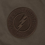 NHL TAMPA BAY LIGHTNING NEUTRAL MEN'S  CJ DROP SHOULDER TEE (DARK TAUPE)