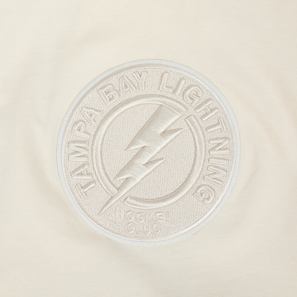 NHL TAMPA BAY LIGHTNING NEUTRAL T-SHIRT EN JERSEY DE COTON À ÉPAULES TOMBANTES POUR HOMME (COQUILLE D'ŒUF)
