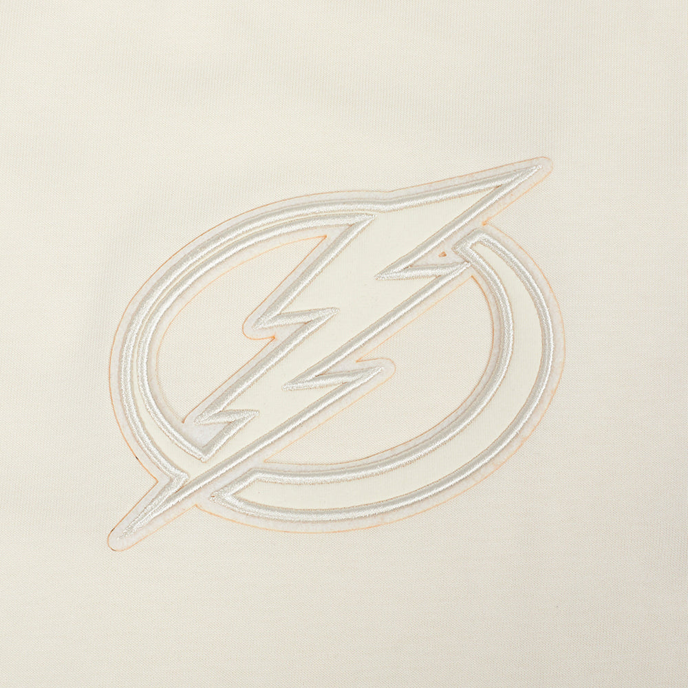 NHL TAMPA BAY LIGHTNING NEUTRAL T-SHIRT EN JERSEY DE COTON À ÉPAULES TOMBANTES POUR HOMME (COQUILLE D'ŒUF)