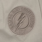 NHL TAMPA BAY LIGHTNING NEUTRAL T-SHIRT EN JERSEY DE COTON À ÉPAULES TOMBANTES POUR HOMME (TAUPE)