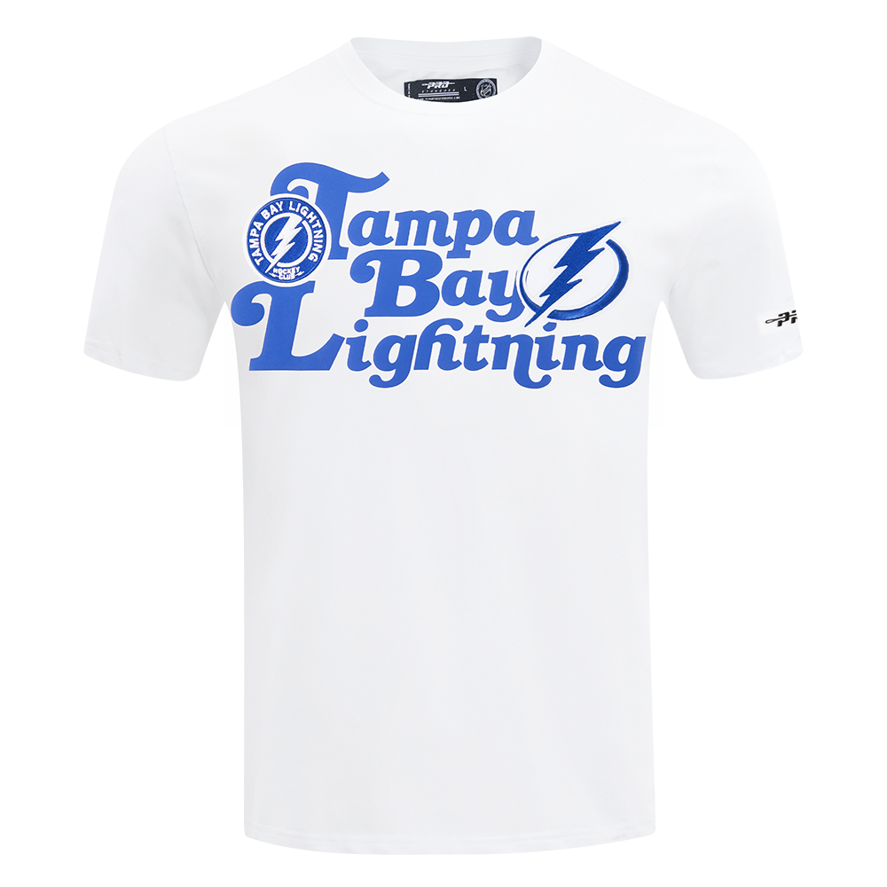 NHL TAMPA BAY LIGHTNING SOUVENIR MEN'S SJ TEE (WHITE)