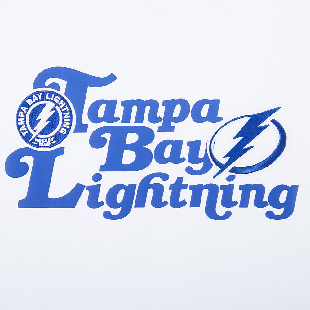 NHL TAMPA BAY LIGHTNING SOUVENIR MEN'S SJ TEE (WHITE)