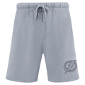 NHL TAMPA BAY LIGHTNING NEUTRAL SHORT EN MOLLETON POUR HOMME POUR HOMME (GRIS CHINÉ FONCÉ)